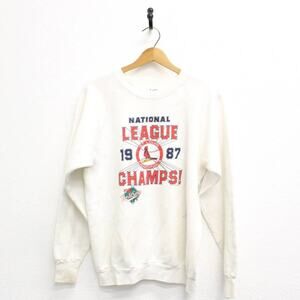 Vintage St Louis Cardinals Baseball World Series 1987 Sweatshirt XL